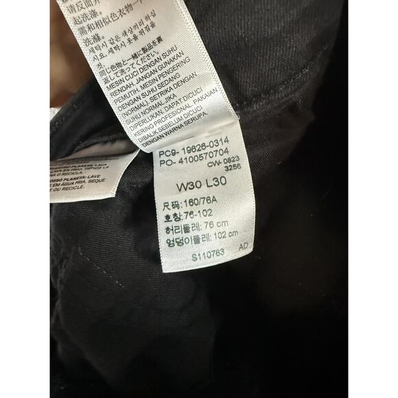 Levi's 311 Pants Women's 30x30 Black Shaping Skinny Jeans - Picture 5 of 8